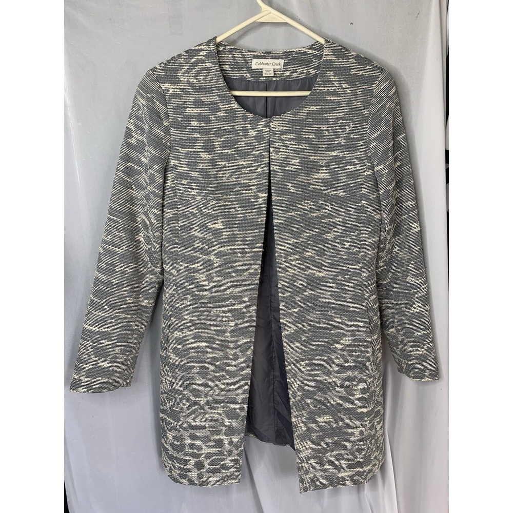 Women's S(6-8) Cold‎ Water Creek Textured Cardigan Jacket